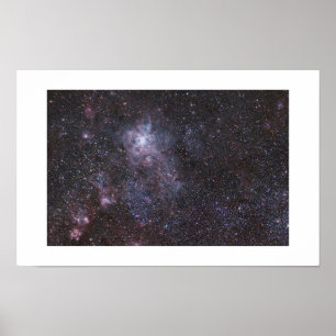 Poster A Nebulosa Tarântula - Grande Nuvem de Magalhães