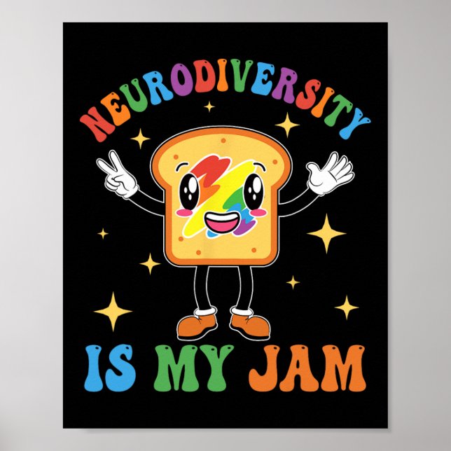 Poster A Neurodiversidade é o Especial de Sensibilização  (Frente)