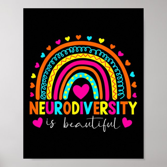 Poster A Neurodiversidade é um belo utilitário especial A (Frente)