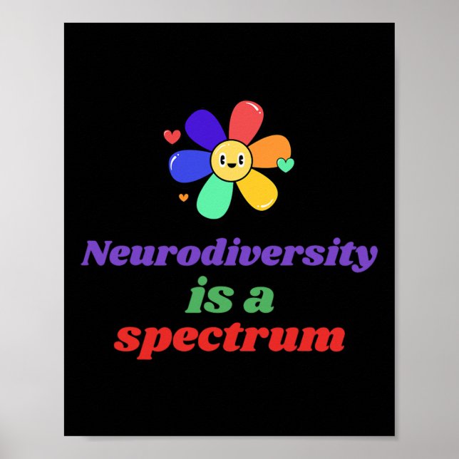 Poster A Neurodiversidade É Uma Perturbação Do Espectro A (Frente)