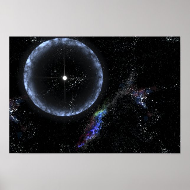 Poster A Neutron star SGR 1806-20 (Frente)