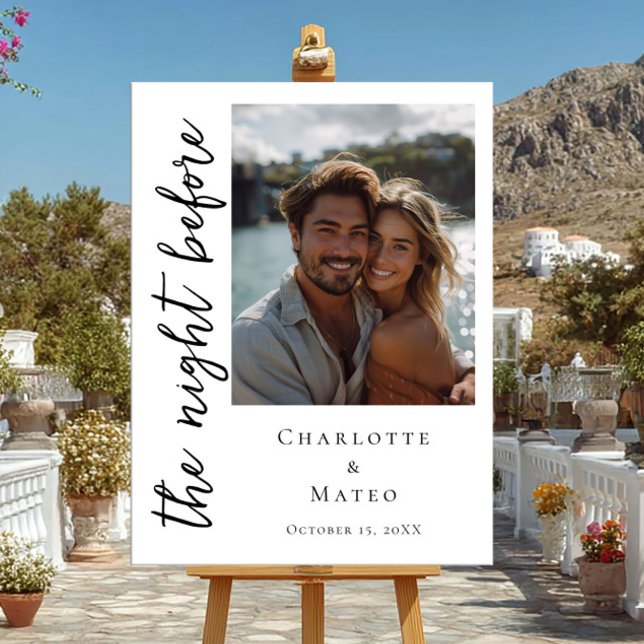 Poster A noite antes da fotografia moderna é bem-vinda (Criador carregado)