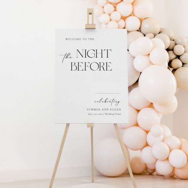 Poster A Noite Antes Do Ensaio De Boas-Vindas (Criador carregado)