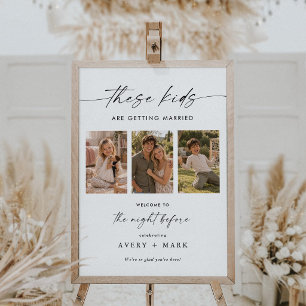 Poster A Noite Antes do Jantar de Ensaios Boas-Vindas ao