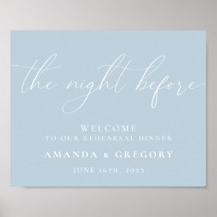 Poster A Noite Antes do Jantar de Ensaios de Casamento Be