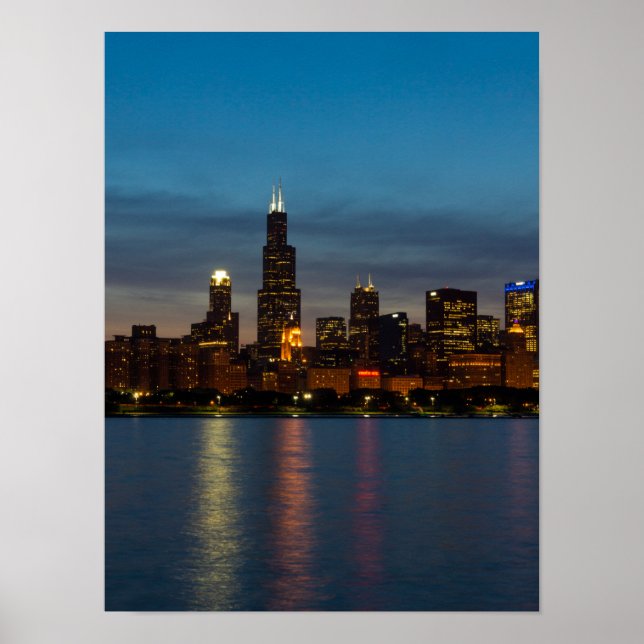 Poster À Noite Em Willis (Frente)