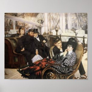 Poster A noite passada no bordo do navio