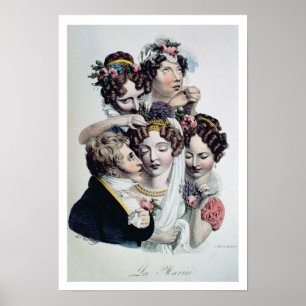 Pôster A noiva, c.1820 (litho)