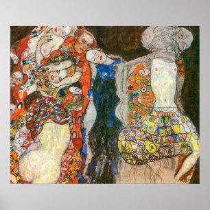 Poster A Noiva   Gustav Klimt  