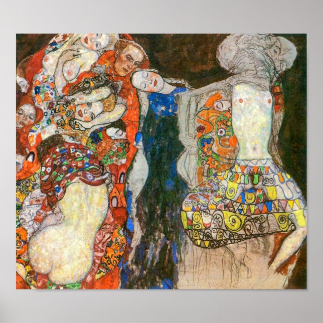 Poster A Noiva | Gustav Klimt | (Frente)
