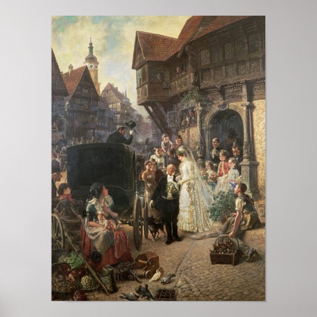 Pôster A Noiva, século XIX (Frente)