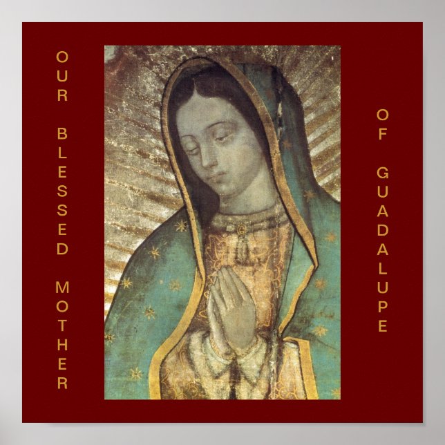 POSTER A NOSSA MÃE BÊNITA DE GUADALUPE (Frente)