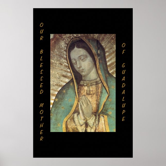 PÔSTER A NOSSA MÃE BÊNITA DE GUADALUPE (Frente)