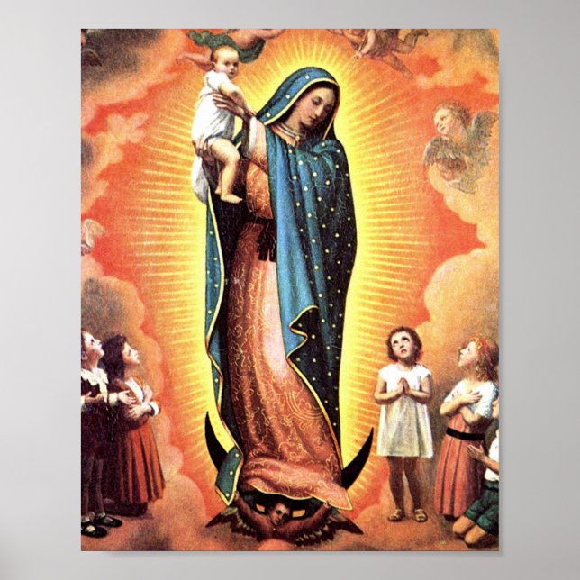 Poster A Nossa Senhora De Guadalupe Protege Os Nascentes (Frente)