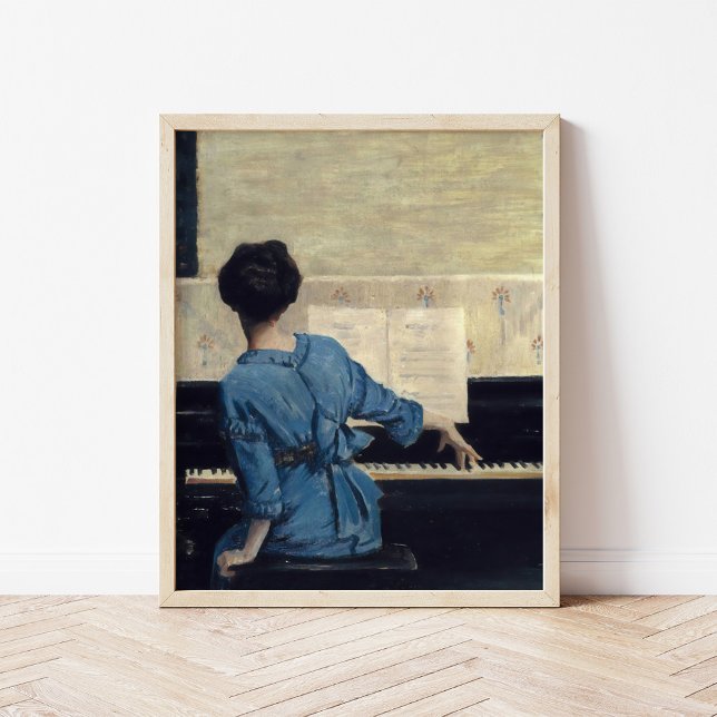 Poster A Nota-chave | William Merritt Chase (Criador carregado)