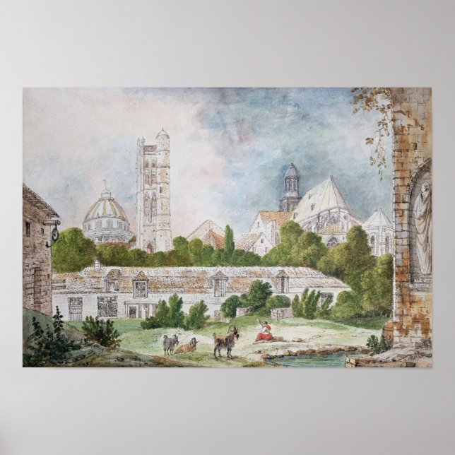 Poster A Nova Igreja de Sainte-Genevieve (Frente)