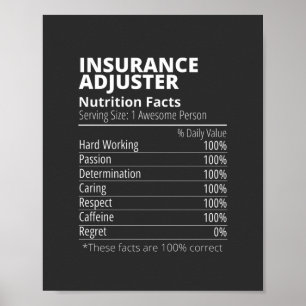 Poster A Nutrição Do Regulador De Seguros É Engraçada