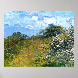 Poster A obra de arte de Claude Monet, Primavera,
