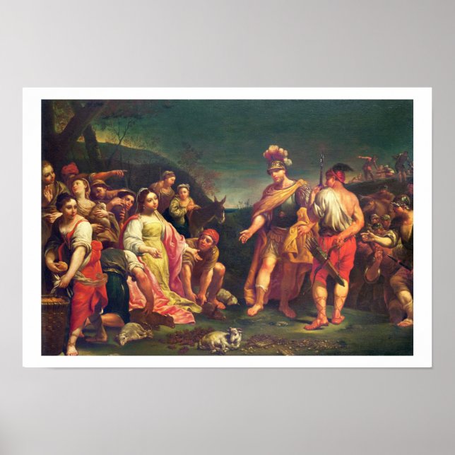 Pôster A oferta da Abigail antes de David (Frente)