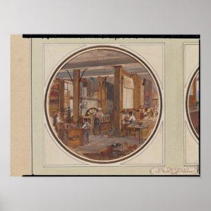 Pôster A oficina dos Gobelins, 1840