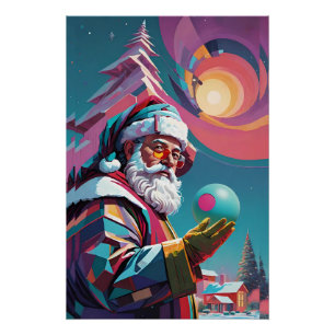 Pôster A Oliva de Natal - Ken Gage Surreal Art