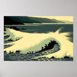 Poster A Onda Branca - 1994; Estados Unidos Eyvind Earle