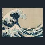 Poster A onda do Excelente de Kanagawa<br><div class="desc">A Onda Excelente de Kanagawa, da série '36 Views do Monte Fuji' | por Katsushika Hokusai | Art Location: Private Collection | Artista japonês | Número de recolha de imagens: XIR158277</div>