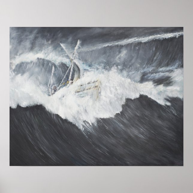 Pôster A onda gigante (Frente)