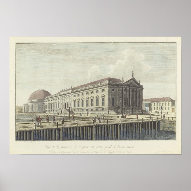 Poster A Ópera House, Berlim (Frente)