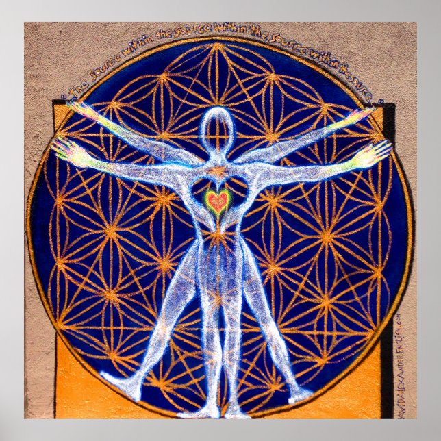 Poster "A origem dentro da origem dentro da origem." (Frente)