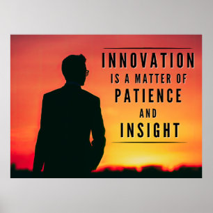 Poster A Paciência da Inovação - Inspiração