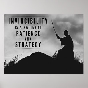 Poster A paciência da invencibilidade - Inspiração