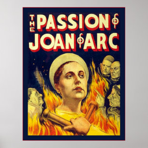 Poster A paixão de Joana do cartaz cinematográfico do