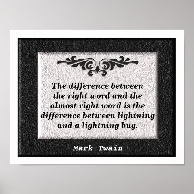 Poster A palavra certa! (Frente)