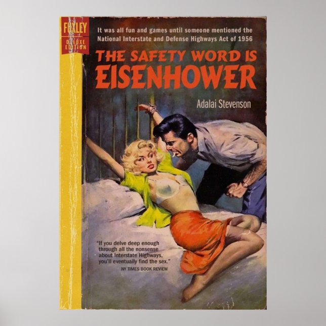 Poster A palavra de segurança é Eisenhower (Frente)