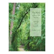 A palavra é uma lâmpada nos meus pés