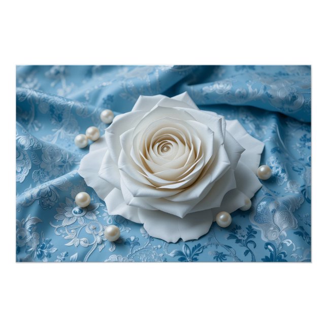 Pôster A papelada elegante, vida estática (Frente)