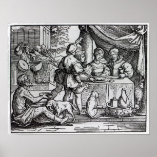 Poster A parábola de Lazarus e de mergulhos