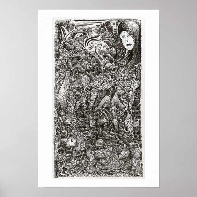 Pôster A Parte Mais Difícil, por Brian Benson (Frente)