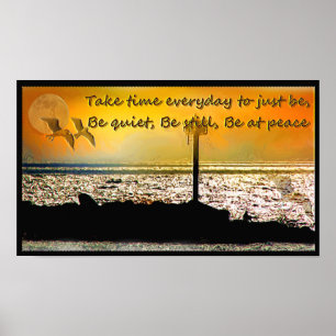 Poster A paz continua.