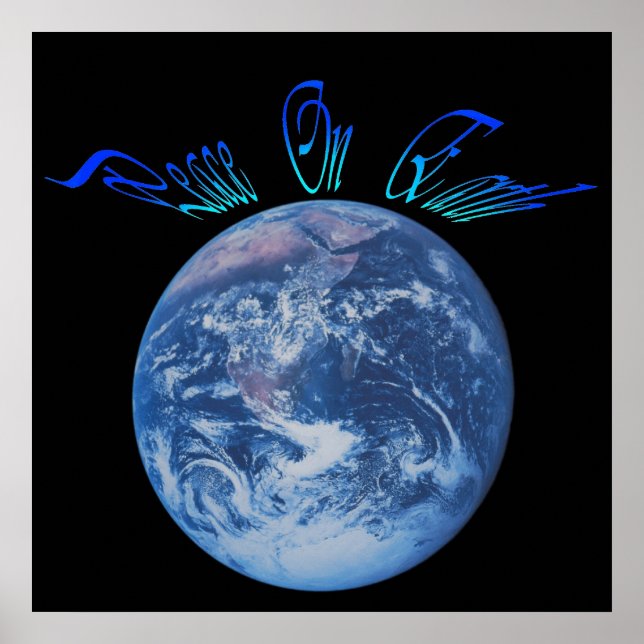 Pôster A paz de Deus na Terra (Frente)