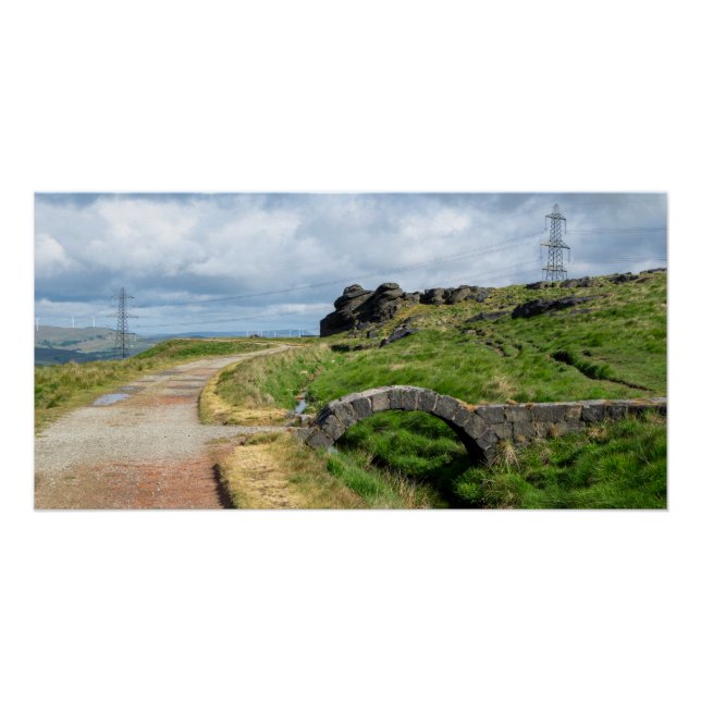 Pôster A Pedra da Chuva, Blackstone Edge (Frente)