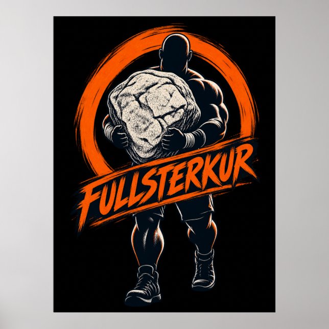 Poster A Pedra Husafell - Fullsterkur (Frente)