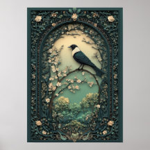 A Pega | Floresta de Dia da Arte de Primavera
