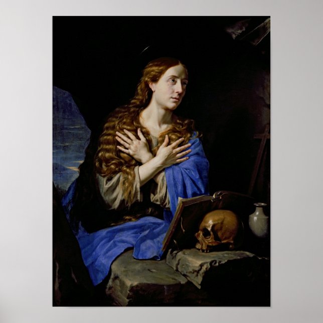 Poster A Penitente Magdalene, 1657 (Frente)