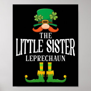 Poster A pequena irmã Leprechaun Dia de São Patrício Jogo