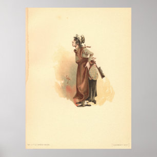 Poster A Pequena Marquesa do Velho Compro da Curiosidade