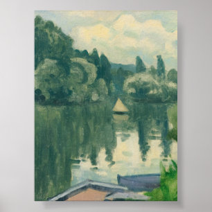 Poster A Pequena Navegação Em Poissy Albert Marquet