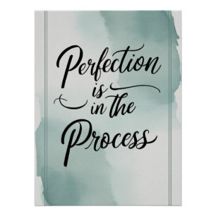 Pôster A perfeição está no processo