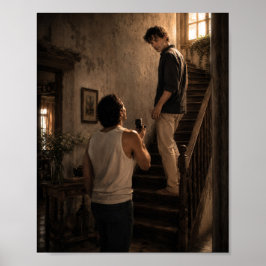 Poster A Pergunta | Projeto de Arte Gay
